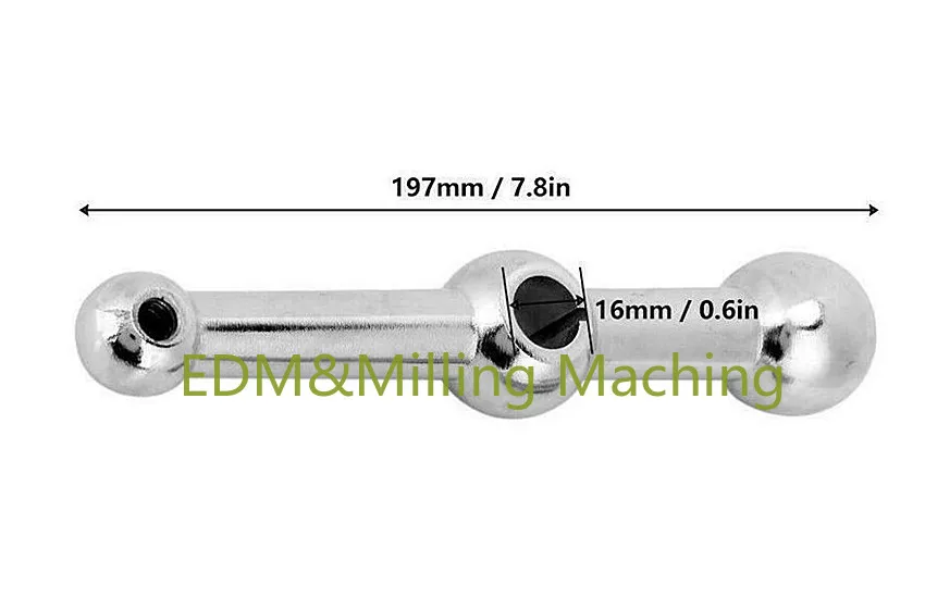 CNC Bridgeport фрезерный станок часть D26 металлическая ручка три шара для револьверного
