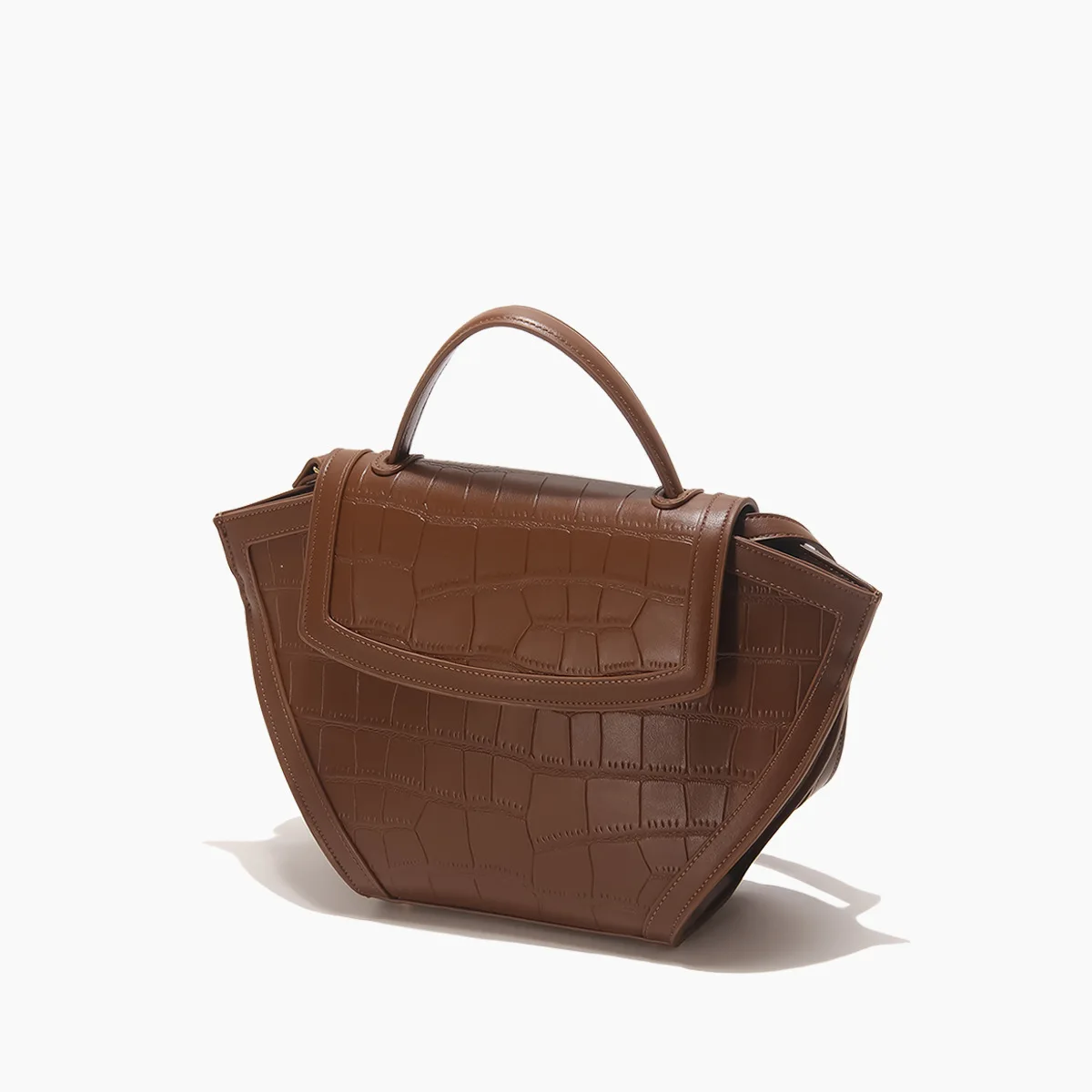 

Stone Pattern PU Leather Crossbody Bags For Women Fashion Designer Lady Shoulder Bag Luxury Handbags Wing Bag