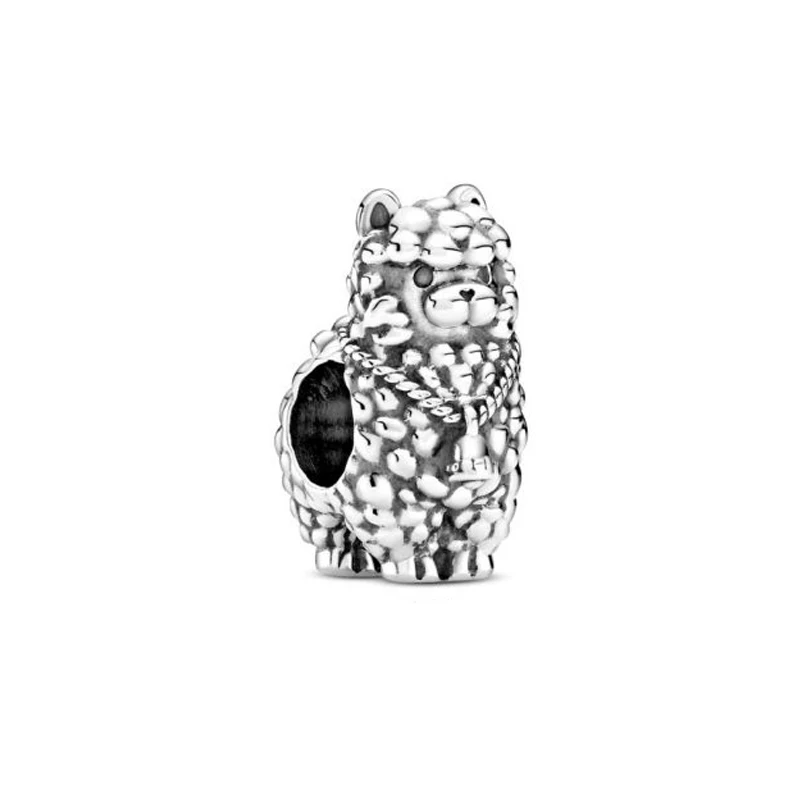 

2020 Autumn Collection Llama Skeleton Girl Rickshaw Elephant fit Original Pandora Bracelets Women DIY Jewelry