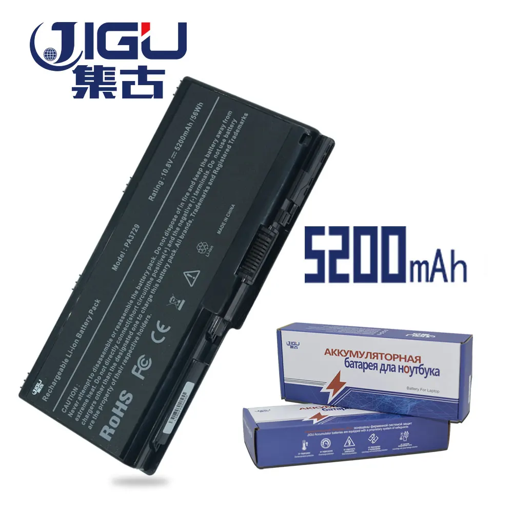JIGU Аккумулятор для ноутбука Toshiba PA3729U 1BRS PA3730U PABAS207 1BAS Dynabook Qosmio GXW/70LW X505 Q8100X|battery for