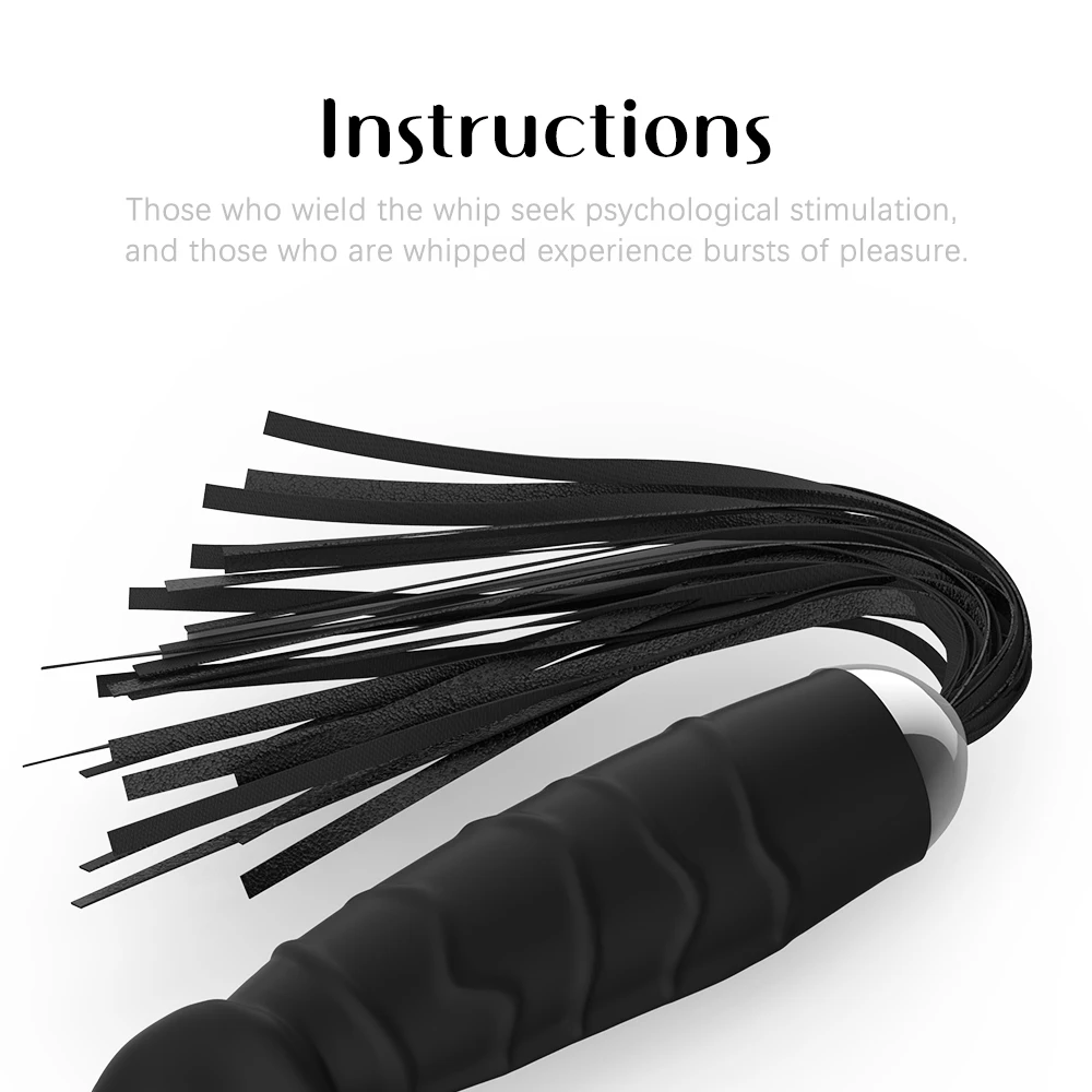 Имитация пениса флирт кнут силиконовый фаллоимитатор SM игрушки точка G