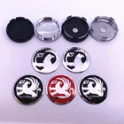 Наклейки с логотипом VAUXHALL для автомобиля, декоративные наклейки на обод колеса, 56 или 60 мм, 4 шт.