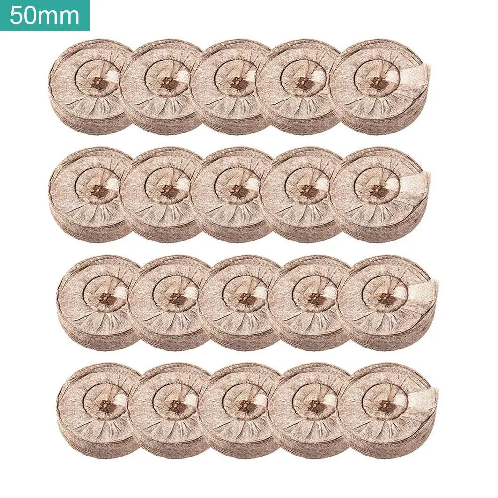 20 шт торф гранулы семян стартер роста поддон блоки грунта под рассаду