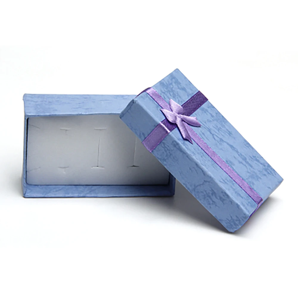 

24Lots Wholesale Jewelry Ring Earring Watch Small Large Gift Box Jewellry Packaging Container 5*8*2.5CM New Cardboard Gift Boxes
