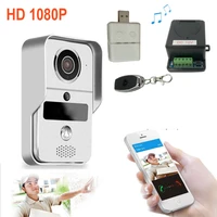 smart doorbell wifi video intercom hd camera androidios phone motion sensor alarm night vision home office wireless gate opener