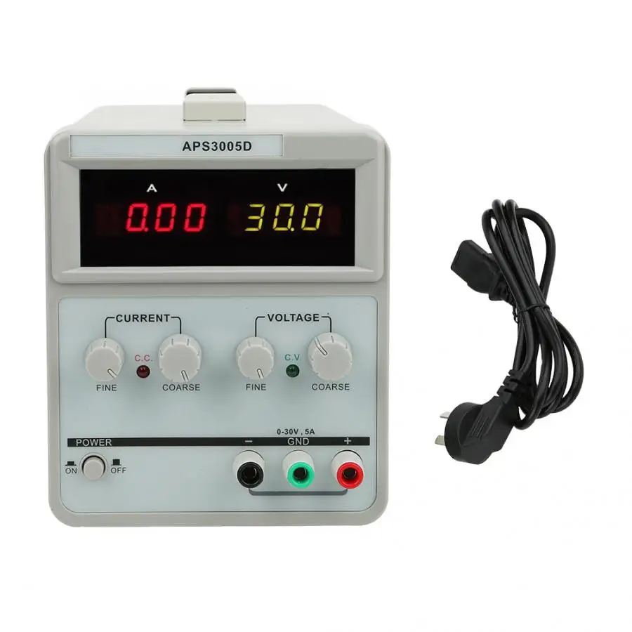 Регулируемый источник питания APS3005D постоянного тока 30 В/5 А для стандартной