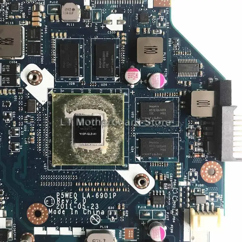 LA-6901P материнская плата для ноутбука For Acer 5750G 5755G оригинальная GT540M/GT630M Бесплатный
