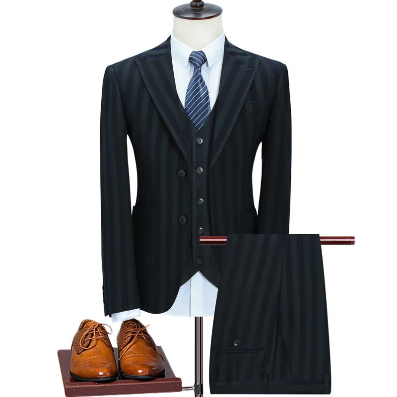 Новое поступление 2021 высококачественный мужской деловой повседневный костюм из