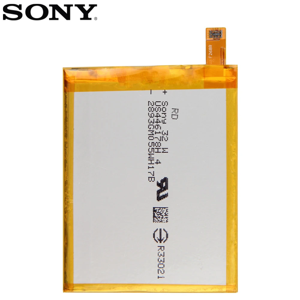 Оригинальный аккумулятор SONY для Xperia C5 Ultra E5553 Z3 + Z4 LIS1579ERPC 2930mAh подлинный Сменный