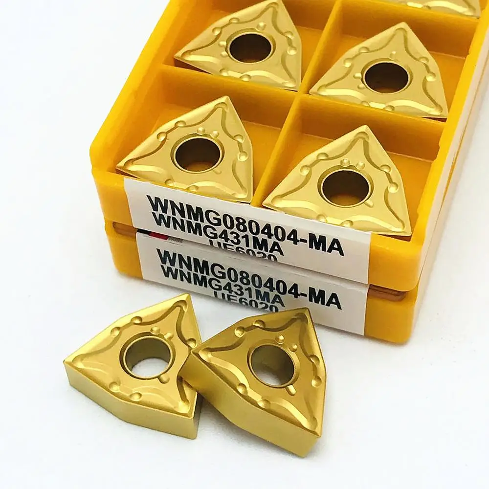 Твердосплавная вставка WNMG080404 WNMG080408 MA VP15TF UE6020 US735 высококачественный внешний