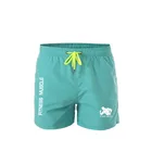 Быстросохнущие пляжные шорты с принтом для фитнеса, новинка 2021, мужские купальники, мужские плавки, летняя пляжная одежда для купания, шорты для серфинга