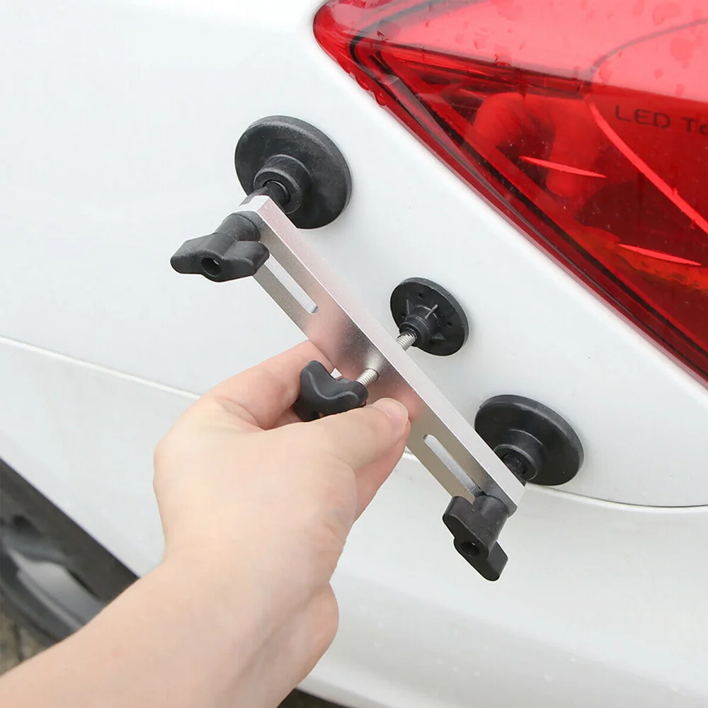 

Car Dent Repair Body Damage Fix Tool Pulling Bridge Puller Dent Removal Glue Tabs Hand Repair Tools Kit Paintless Universal