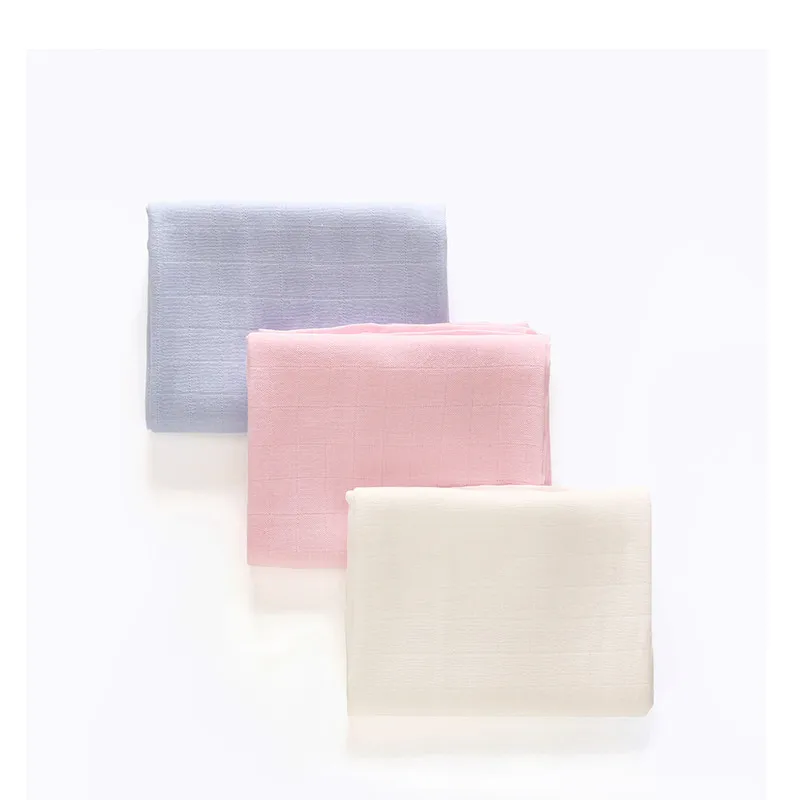 3Pcs/Box 80*80cm Baby Cloth Diapers 100% Bamboo Cotton Fiber Soft Blanket Swaddle Wrap Infant Nursing Cover Bath Towel Unisex | Мать и