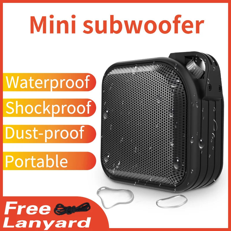 Cyboris Outdoor Bluetooth Speaker Portable Wireless Waterproof Subwoofer TWS DSP Bass Sound Smart Speakers For Xiaomi Huawei | Электроника