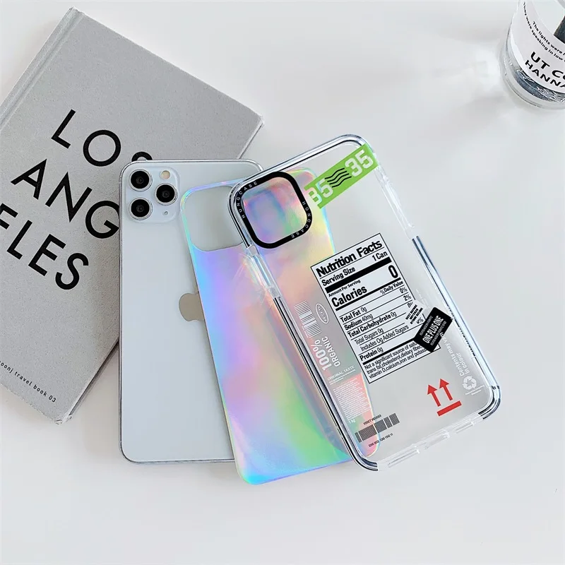 Милые личные метки INS лазерная карта бумажная этикетка для Iphone 7 8 Plus 11 12 Pro X XS MAX |