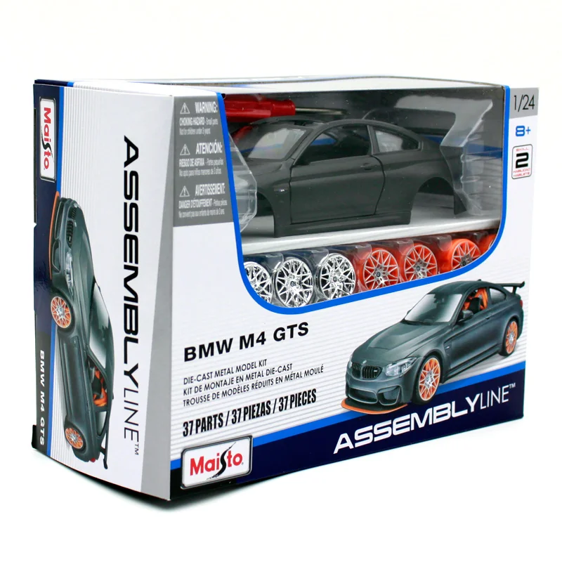 Спортивный автомобиль Maisto 1:24 BMW M4 GTS Сборная модель спортивного автомобиля литой