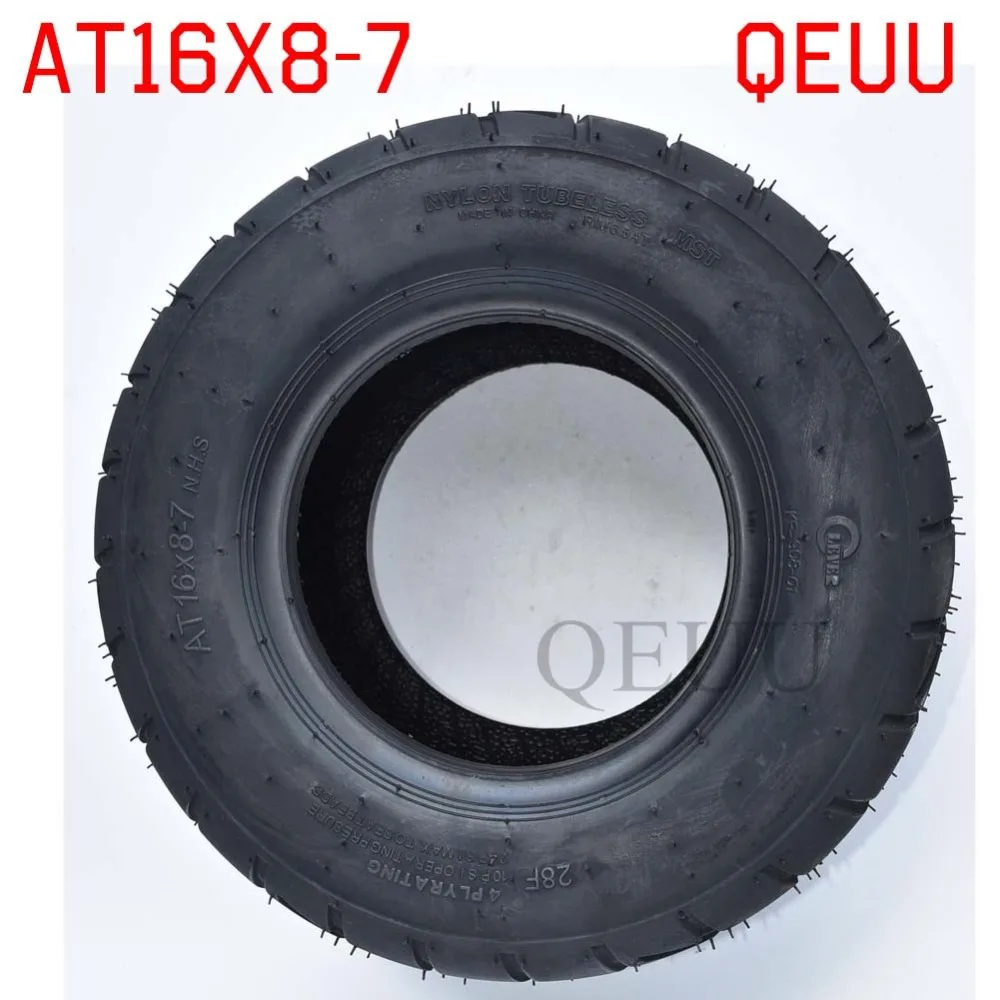 16x8. 00-7 бескамерные шины 16X8-7 износостойкие дорожные вакуумные шины подходит для пляжного автомобиля ATV Go-kart четырехколесные колесные диски