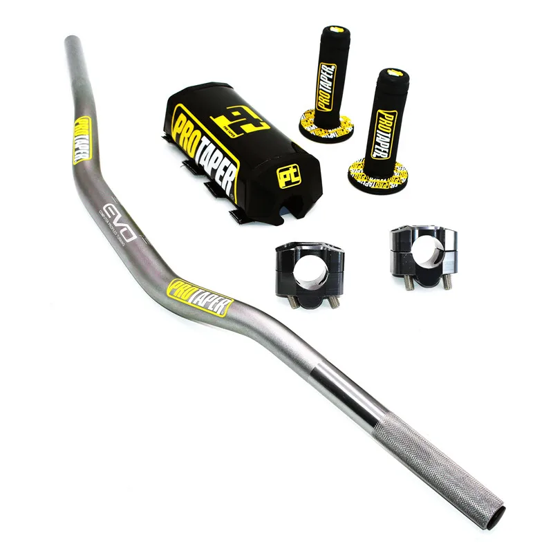 Руль для PRO Taper Pack Bar 1-1/" ручка бар колодки ручки Pit Pro гоночный Dirt Pit велосипед Мотоцикл CNC 28,5 мм адаптер