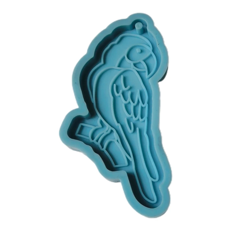 

Birds Animal Keychain Epoxy Resin Mold DIY Crafts Jewelry Casting Tools Necklace Pendant Silicone Mould