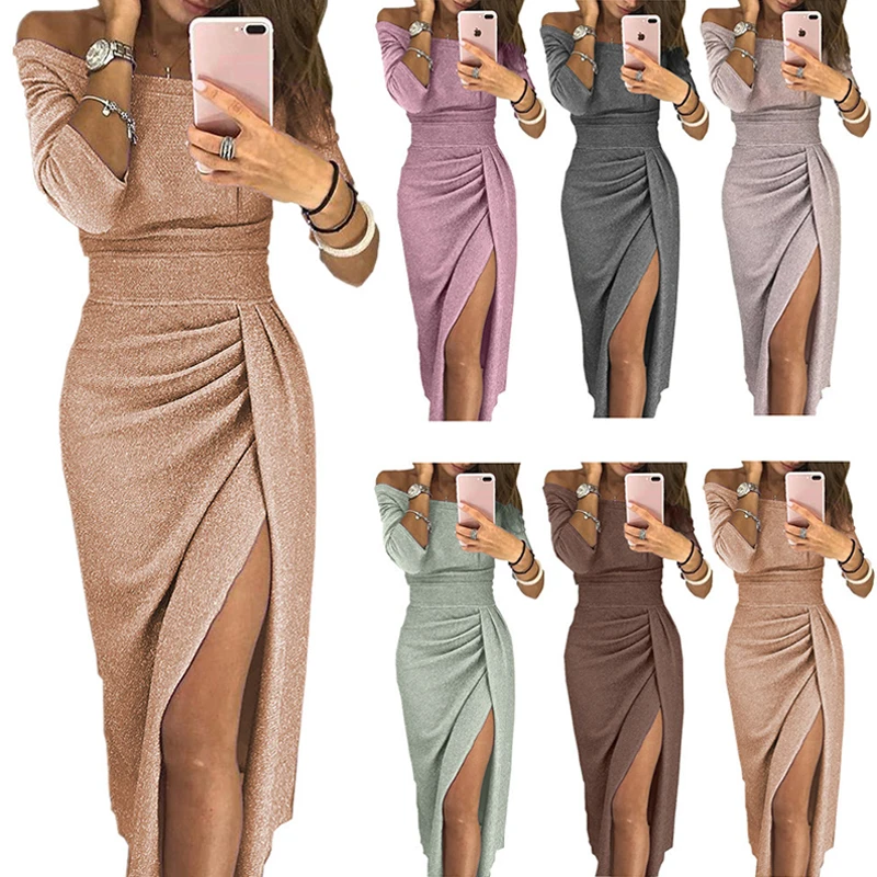 Новые сексуальные стильные вечерние одежды Длинные vestido de festa longo Выпускные