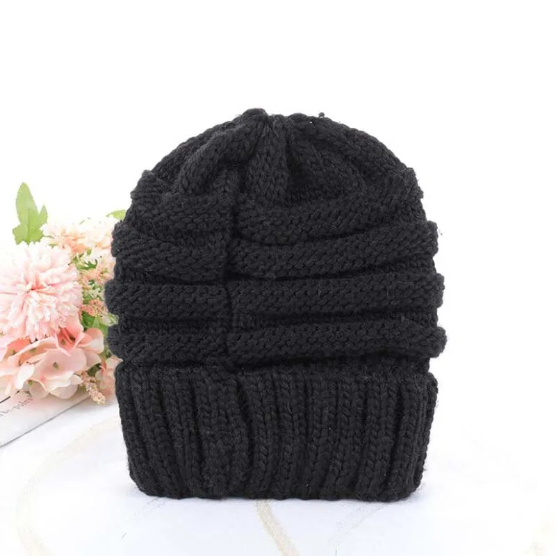 Новое платье в полоску с отворотами вязаная шапка осень-зима шапки для мужчин и