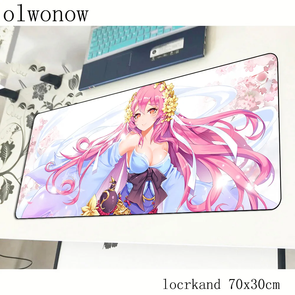 Игровой коврик для мыши с персонажами аниме 800x400x4 мм