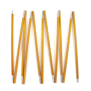 (1 шт.) Сплав 9,5 мм походная палатка картон 3,6 м4 м4,4 м стержни для палатки Аксессуары из сплава палатки