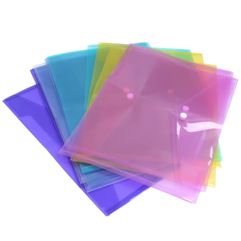 Бумажники A4 для документов пластиковые бумажники с пряжкой папки хранения