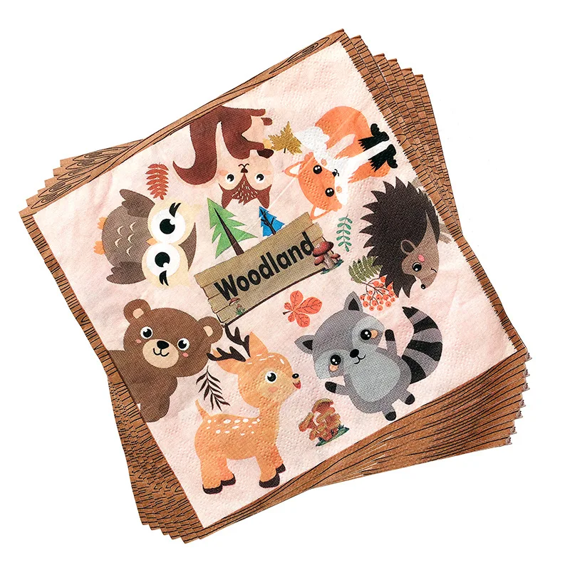 

OEIN Woodland Animals Party Jungle Safari Birthday Party Decor Woodland Jungle Animal Forest Birthday Party Supplies