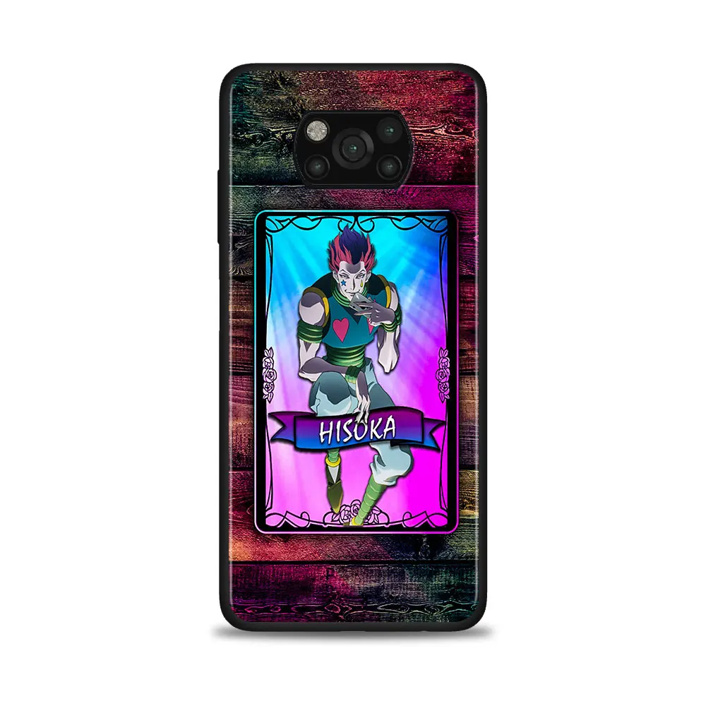 

Hisoka Anime Hunter X Hunter Case For Xiaomi Poco X3 NFC 6.67 inch Silicone Soft TPU Phone Cover For Xiaomi Poco M3 Cases Fundas