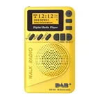 Многофункциональный цифровой радиоприемник DAB, цифровой демодулятор FM, портативный mp3-плеер PK KK11, FM-радио