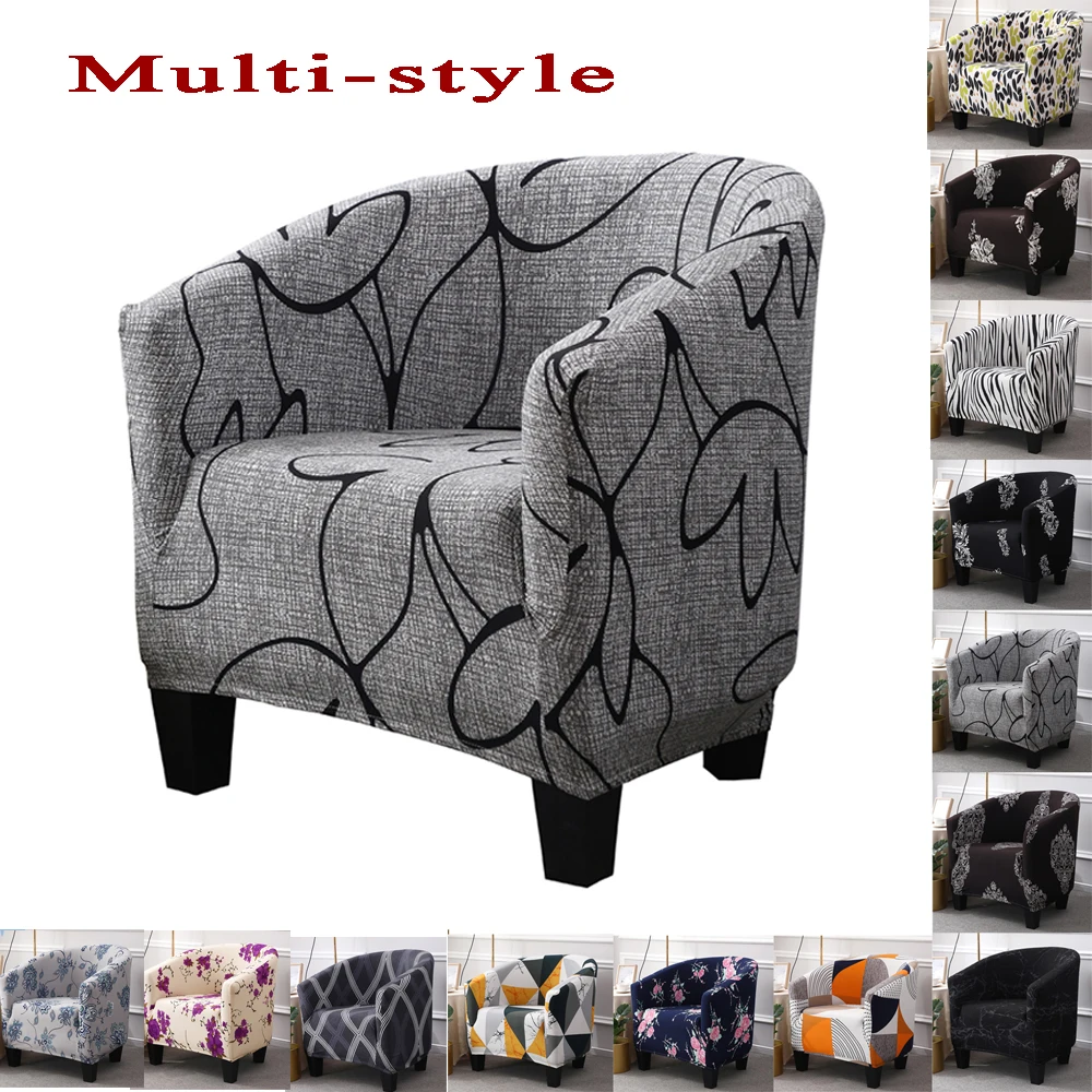 

1pc Elastic Bathtub Armchair Sofa Cover Dustproof Protector Washable Furniture Slipcover Quality Hotel Home Polyester Seat Cover
