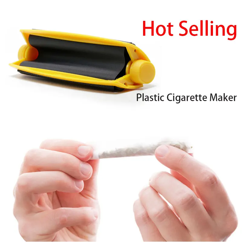

Portable 110mm Manual Tobacco Joint Roller Cone Tobacco Weed Cigarette Rolling Machine DIY Smoking Accessories YJ003