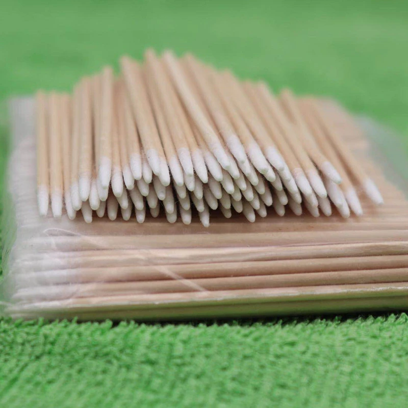 300 шт. деревянные ватные тампоны косметика Перманентный макияж здоровье