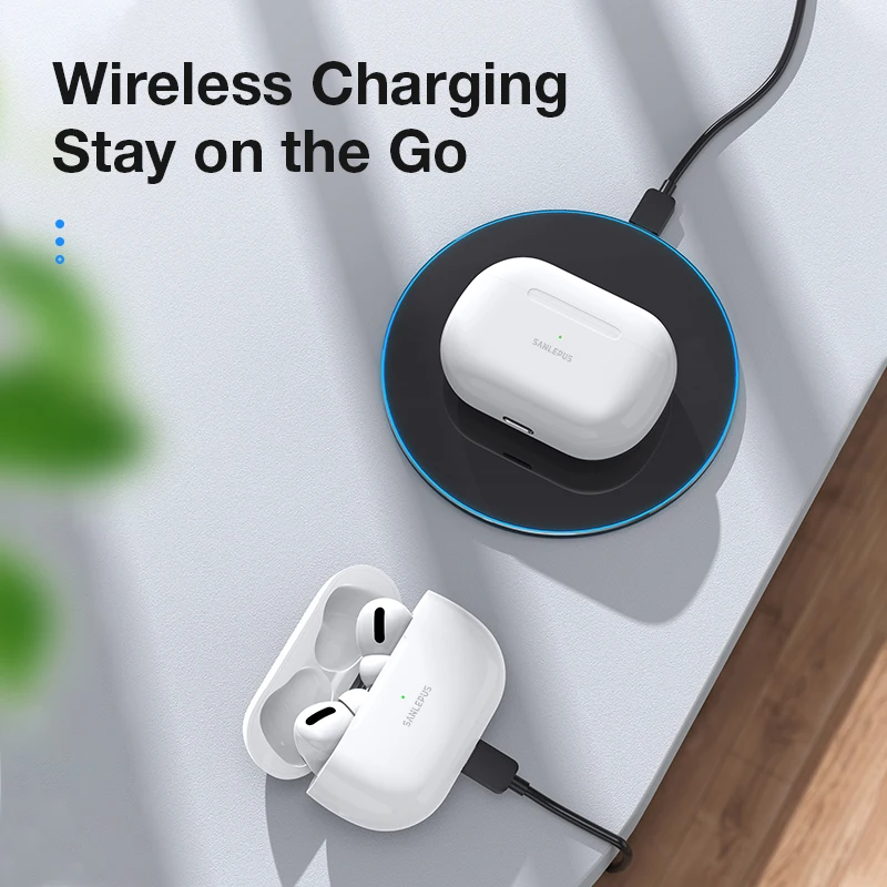 

SANLEPUS NEW TWS Wireless Headphones In-Ear Bluetooth Earphones 9D Stereo Earbuds Sport Headset For Android iPhone Xiaomi Huawei