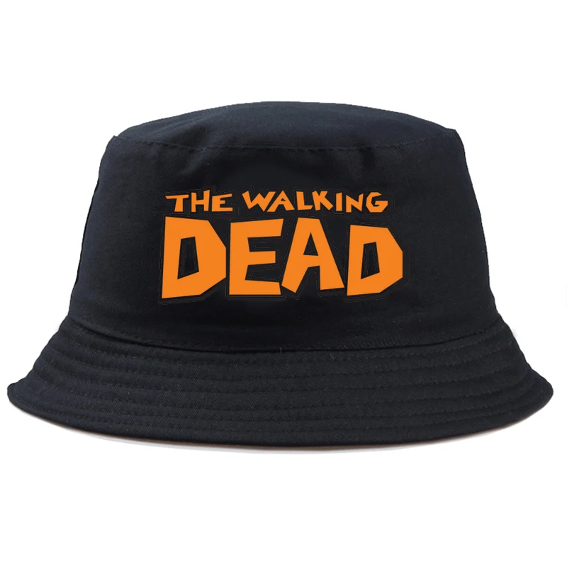 Крутая Кепка Харадзюку Панама Ходячие мертвецы шапка Стильная хлопковая