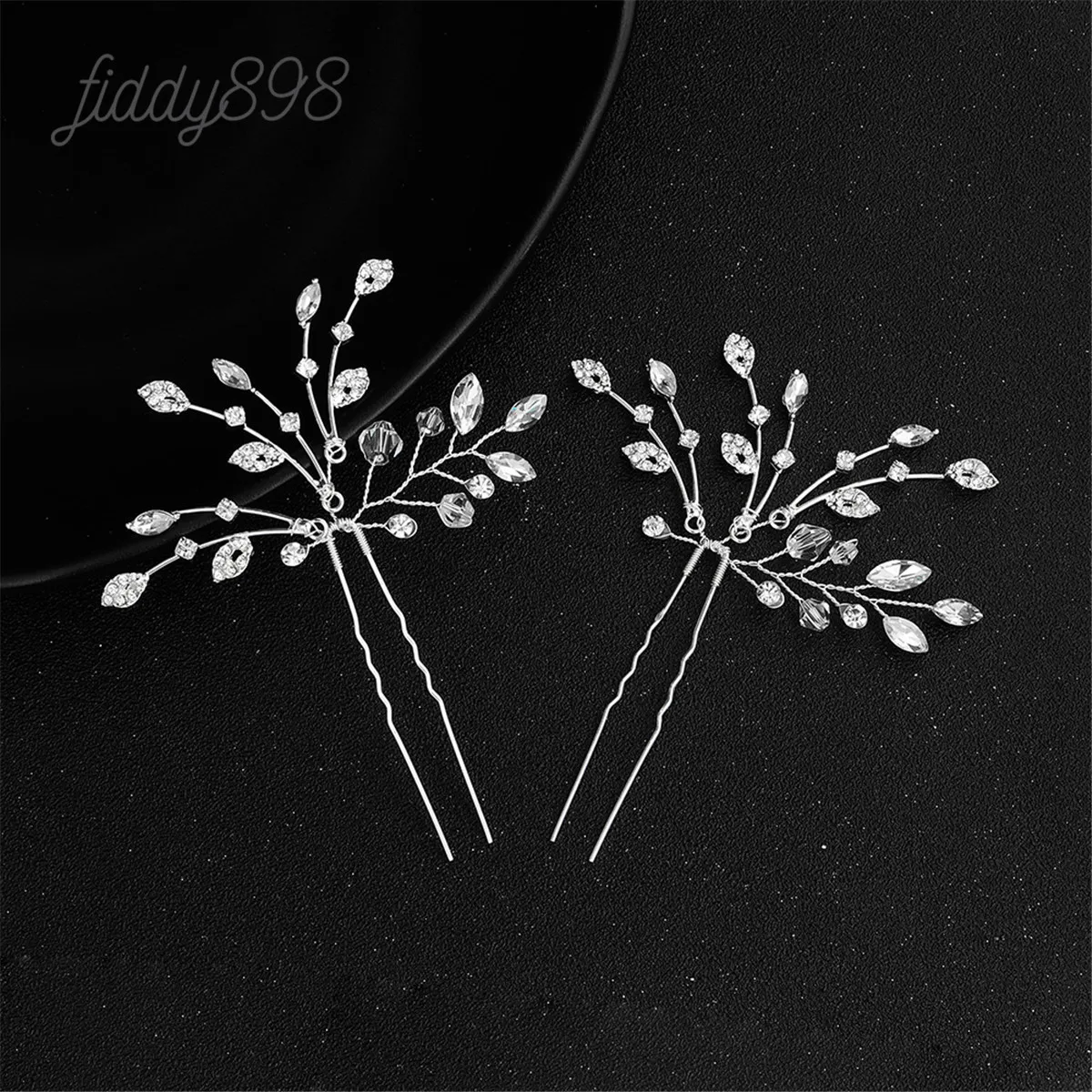 Модные свадебные аксессуары для волос женские шпильки стразы головной убор tocados