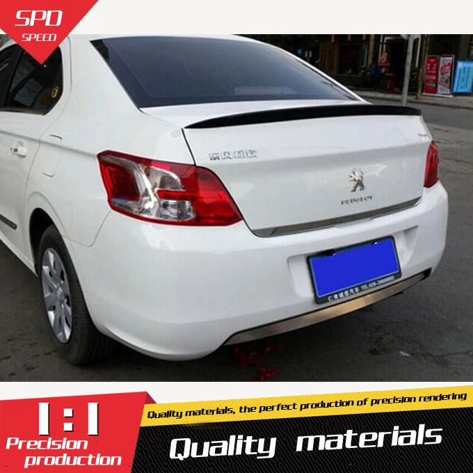 Спойлер для Peugeot 301 спойлер высокого качества из АБС пластика заднего крыла