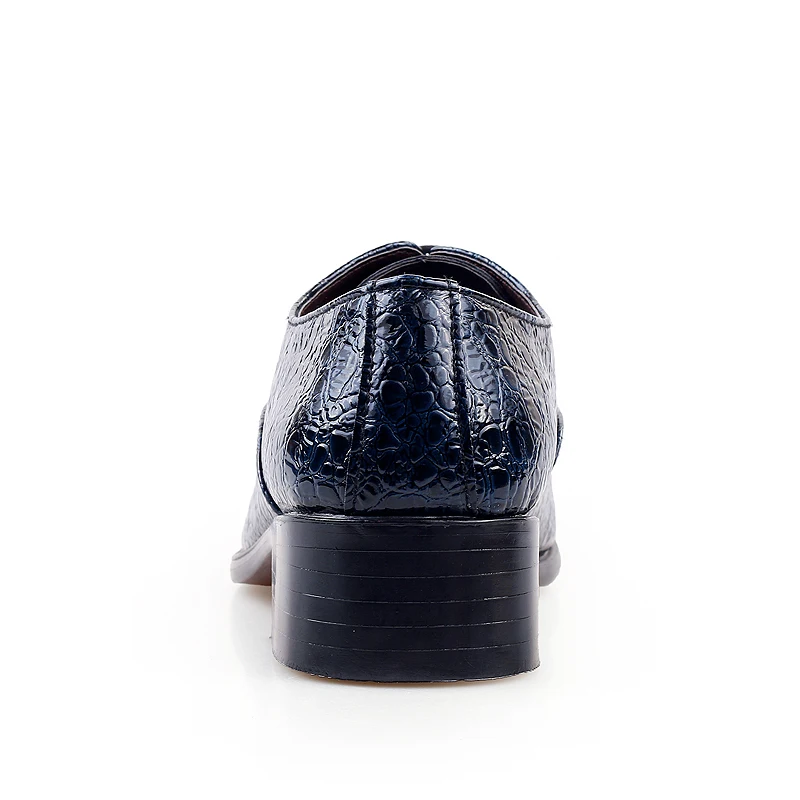 OZERSK удобные мужские классические туфли кожаные офисные на шнуровке Роскошные