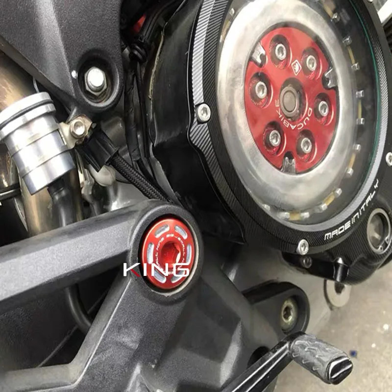 Подходит для DUCATI 795 796 11 18 797 17 19 HYPERMOTAD 821 13 15 939 16 скремблер 400/800/1100 рамка Крышка