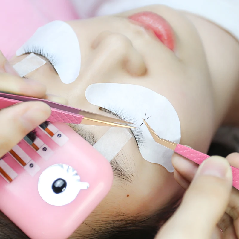 Новинка 1 шт. Пинцет для ресниц антистатический Немагнитный Профессиональный