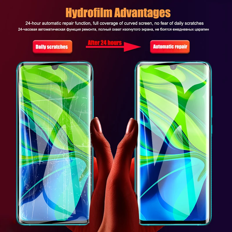 Гидрогелевая пленка для Hisense A5 Pro CC A5C F50 + Plus A6L F25 Infinity E Max H30 Lite Rock 5 U30 R7 Защитная