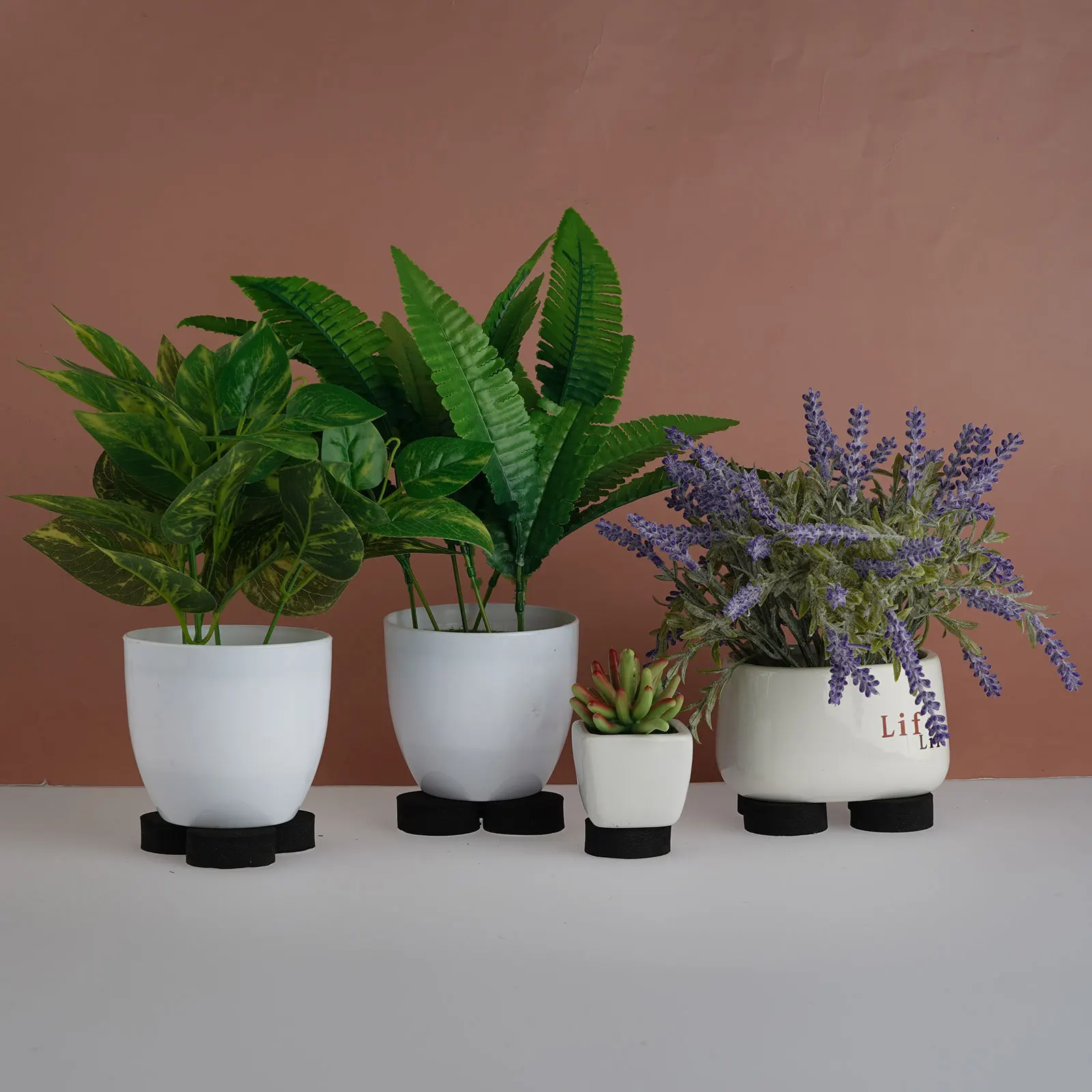 

Flower Pot Feet Foam Invisible Pot Feet Plant Pot Round Feet Pads