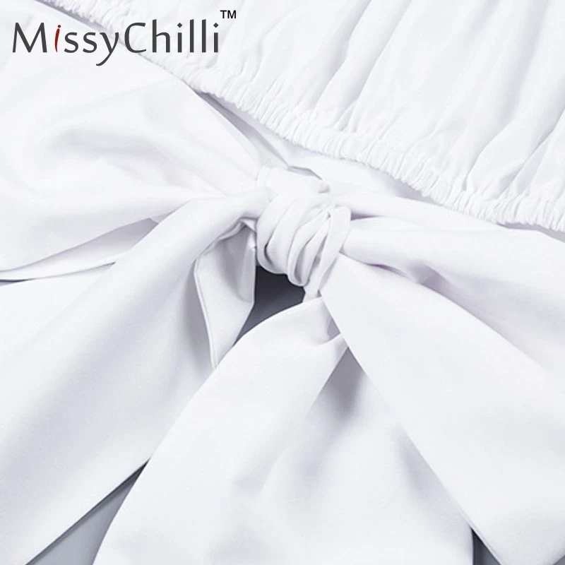 MissyChilli с открытыми плечами сексуальный белый фестиваль cami женский элегантный розовый праздник майка Летний без спинки вечерние клубный кроп-топ