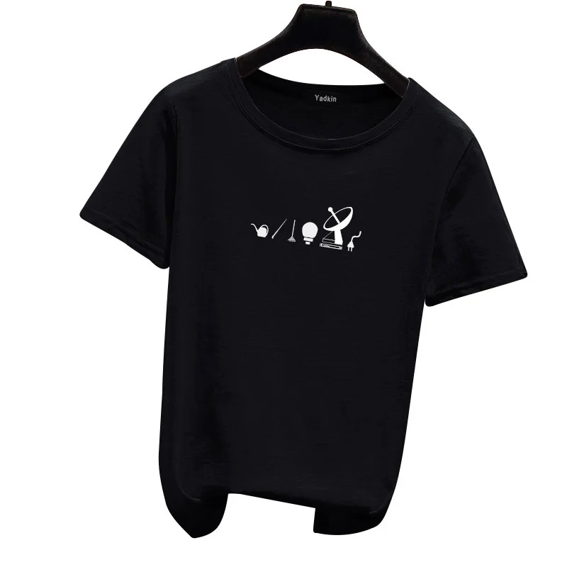 

New Classic high quality soft summer casual breathable short sleeve women's T-shirt
