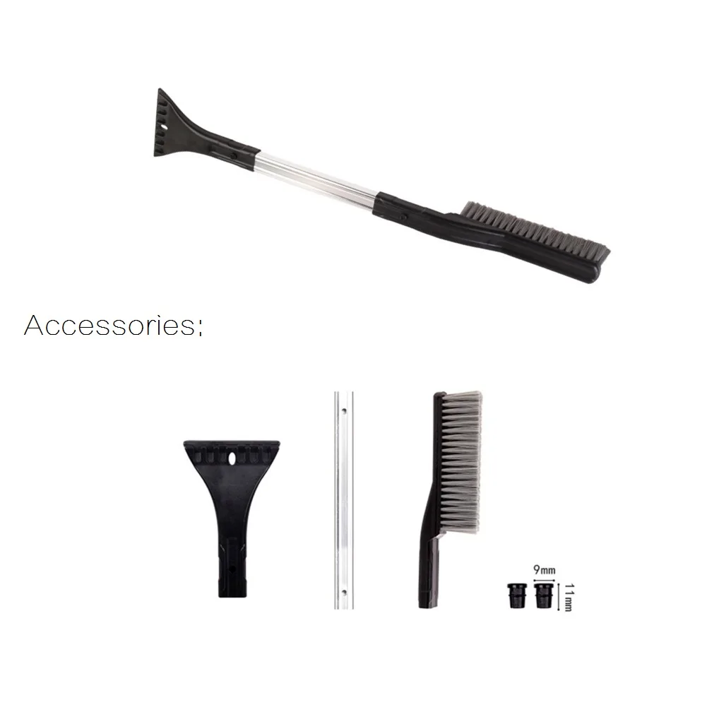 

Snow Ice Scraper Brush Cleaner Detachable Snow Remover Brush For Car Winter Auto Vehicle Window Windshield Cleaning Care Tool