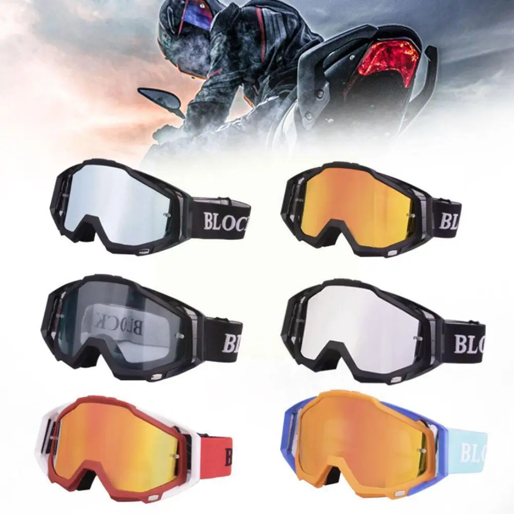 

Motorcycle Goggles Outdoor Cycling MX ATV Motocross Goggles Racing Helmet Motocross Dirt Riding Ski Off-road Glasses Glasse K7R7