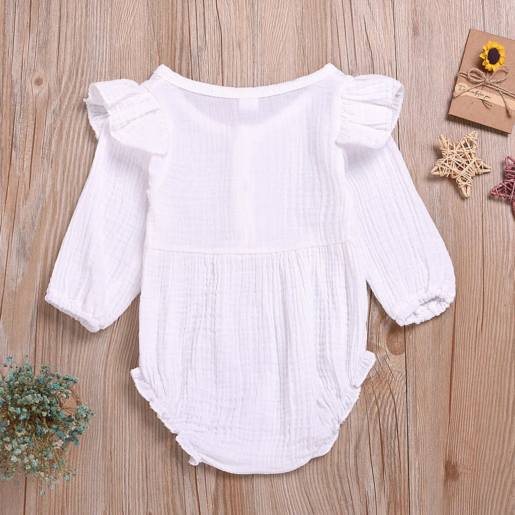 Костюм для новорожденных девочек и мальчиков на пуговицах однотонный зимний