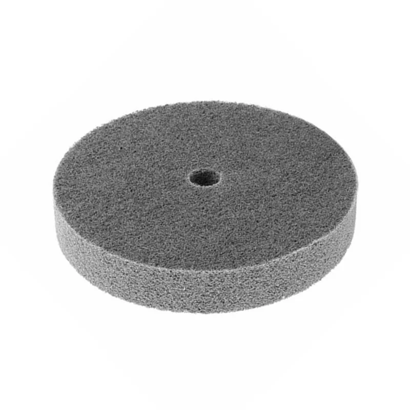 

150mm Dia. 25mm Thick 180Grit Fiber Wheel Pad Polishing Metal Buffing Discs New