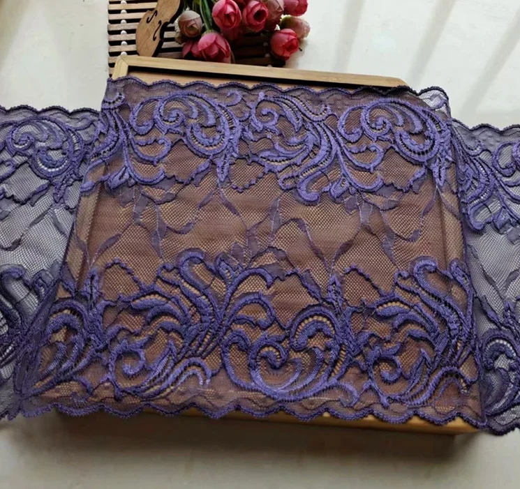 1 метр эластичная кружевная отделка сделай сам Аксессуары для одежды платье